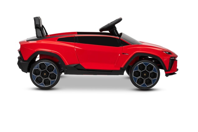 Electric Ride-on Car Lamborghini Lanzador 12V with rear-wheel drive, licensed (Single seater), red, 