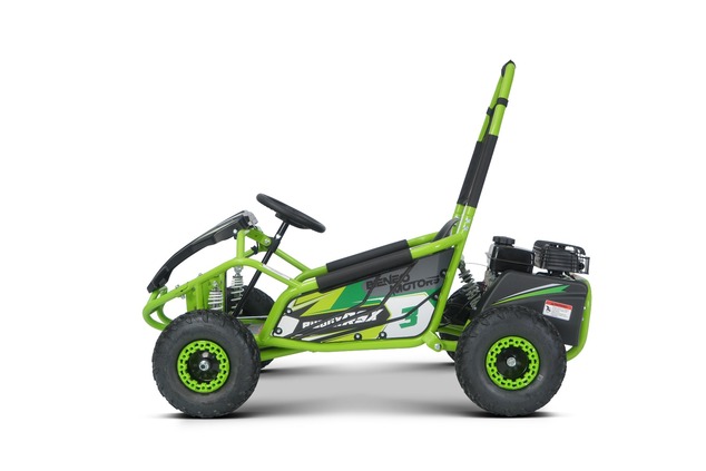 Petrol Go-Kart for children Beneo Motors BUGGY RSX green - 98cm3