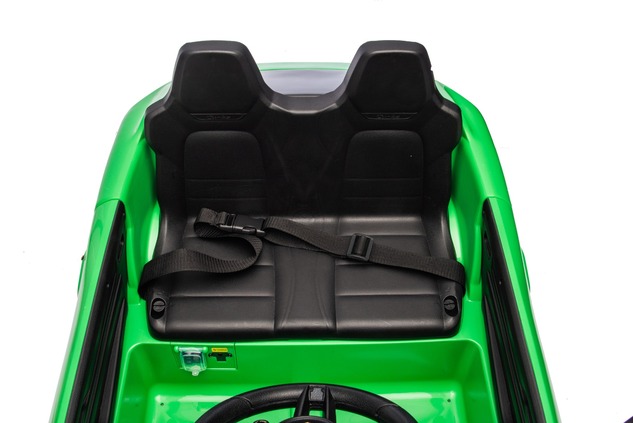 Electric Ride-on car Porsche Macan 12V Licensed with rear-wheel drive (Single seat), green, Lithium 