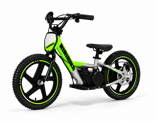 Elektrické odrážedlo 24 V, 250 W, 16" kola | Beneo Motors RIRIBIKE RTX6 S | Zelené