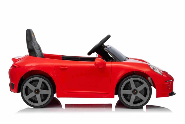 Electric Ride-on car RUF GT 12V, red, Opening doors, 2.4 GHz remote control, LED lights front and re