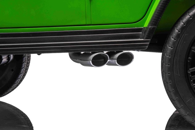 Electric Ride-on car Mercedes-Benz G63 AMG 4x4² Two-seater 24V, Green painted, MP4 Player with USB/A