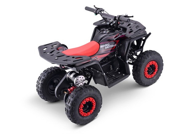 Kids Electric Mini Quad 800W | Beneo Motors Escape Red | Ages 4+ | 3-Speed Limiter