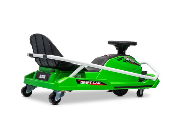 Drift kart elettrico 24V | Beneo Motors | Verde | Motore brushless 300 W | Batteria al litio | Modal