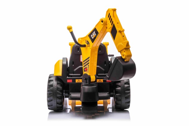 Licensed Caterpillar Electric Excavator with Slope and Excavation Bucket, Single Seater, Yellow, USB