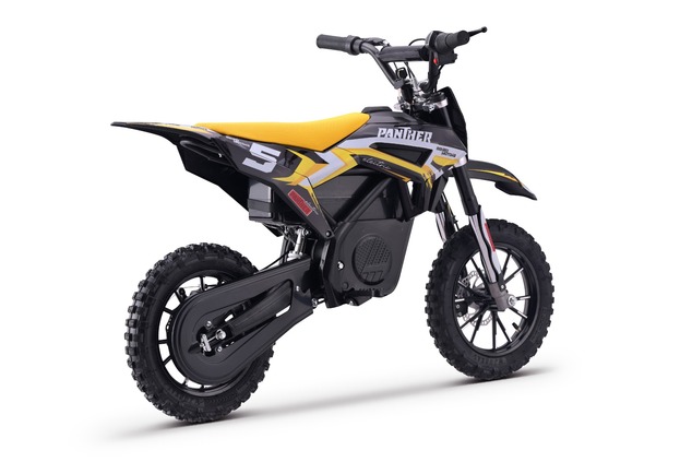 Electric Dirt Bike for Children Beneo Motors Panther Yellow - 550W