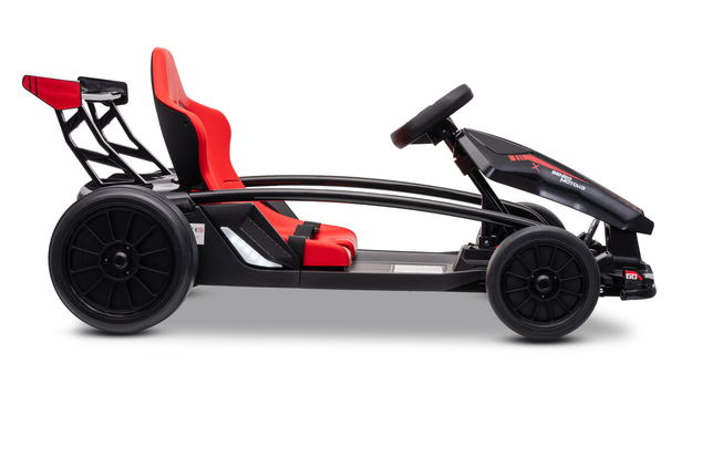 Drift kart elettrico per bambini 24 V | Beneo Motors Drift Car | Nero | 2 × 200 W | Batteria al litio
