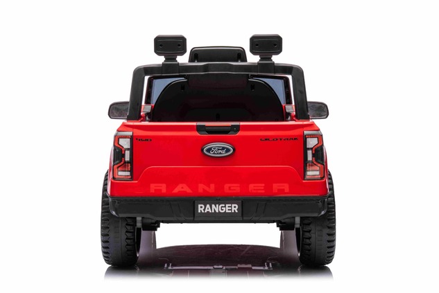 Electric Ride-on car FORD 707 12V, Red, Leather seat, 2.4 GHz remote control, Bluetooth / USB Input,