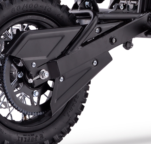 Elektro Dirtbike für Kinder 1000 W | Beneo Motors Gazelle Gelb | geeignet für 6–10 Jahre | Geschwind