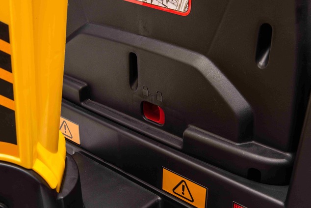 Licensed Caterpillar Electric Excavator with Slope and Excavation Bucket, Single Seater, Yellow, USB