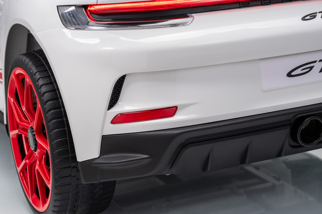 Porsche 911 GT3 RS macchina elettrica per bambini 24V 4x4 | con licenza | Beneo Motors | 2 posti | Batteria al litio | Sedili in similpelle ROSSI | Ruote EVA