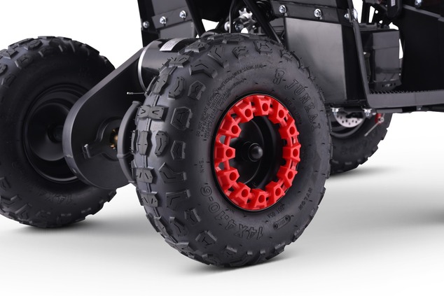 Kids Electric Mini Quad 800W | Beneo Motors Escape Red | Ages 4+ | 3-Speed Limiter