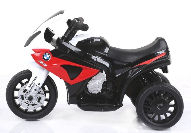 BMW S 1000 RR Elektromotorrad für Kinder, batteriebetrieben, 3 Räder, lizenziert, 1 Motor, 6 V