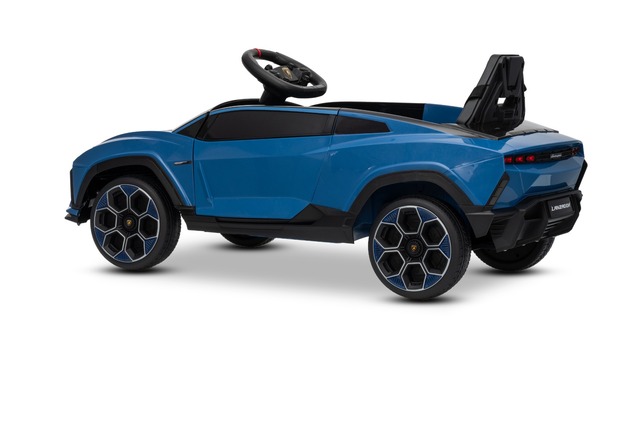 Electric Ride-on Car Lamborghini Lanzador 12V with rear-wheel drive, licensed (Single seater), blue,