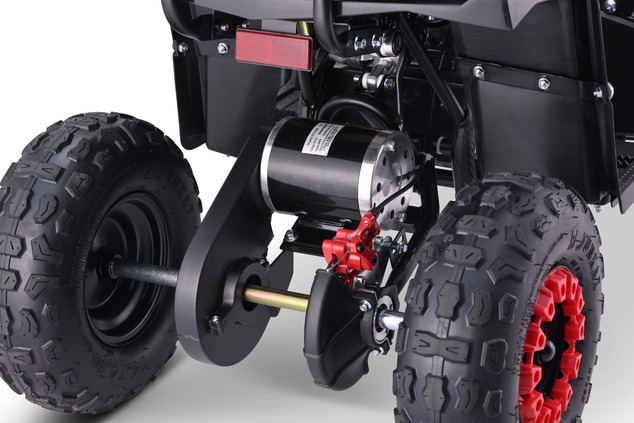 Kids Electric Mini Quad 800W | Beneo Motors Escape Red | Ages 4+ | 3-Speed Limiter