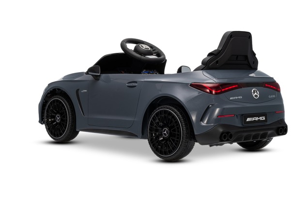 Electric Ride-on car Mercedes CLE 12V with rear-wheel drive, grey, Single seater, Lithium battery, L