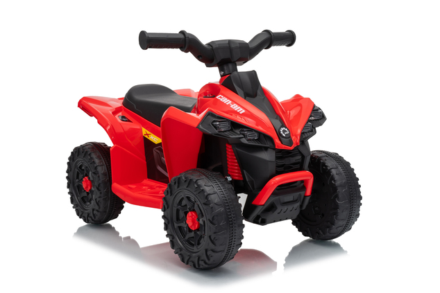 Licencovaná dětská elektrická mini čtyřkolka 25 W | Can-Am Renegade | Lithiový akumulátor 7,2 V | Červená