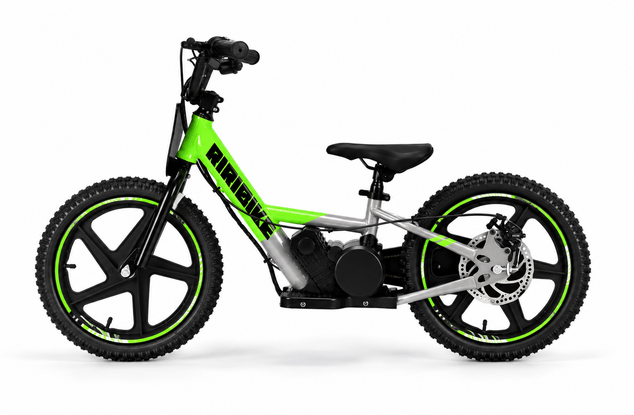 Elektrické odrážedlo 24 V, 250 W, 16" kola | Beneo Motors RIRIBIKE RTX6 S | Zelené