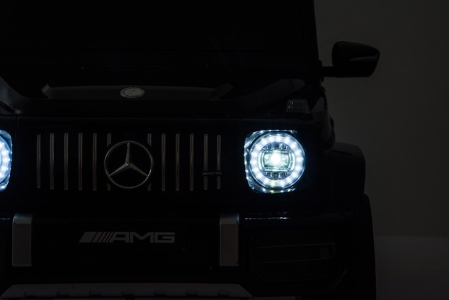 Open Box – Like New Electric Ride on Car Mercedes G New, Black, Original Licenced, Battery Powered, 