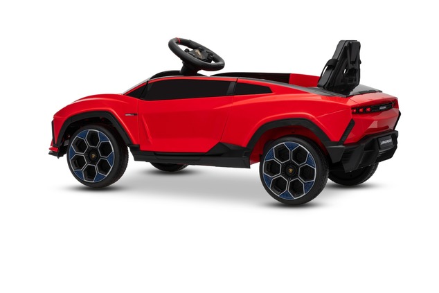 Electric Ride-on Car Lamborghini Lanzador 12V with rear-wheel drive, licensed (Single seater), red, 