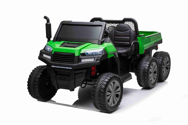 Farm electric car RIDER 6X6 with 4-wheel drive, 2x12V battery, EVA wheels, Suspension axles, 2.4 GHz