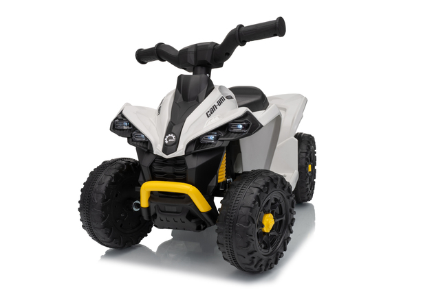 Licencovaná dětská elektrická mini čtyřkolka 25 W | Can-Am Renegade | Lithiový akumulátor 7,2 V | Bílá