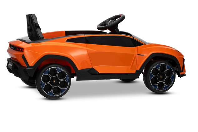 Electric Ride-on Car Lamborghini Lanzador 12V with rear-wheel drive, licensed (Single seater), orang
