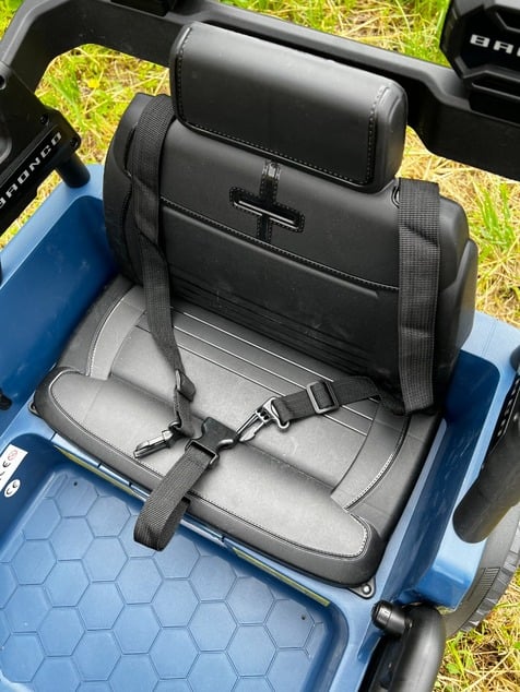 Electric Ride-On Car Ford Bronco with Rear-Wheel Drive, Licensed (Single-Seater), Blue, Lithium Batt