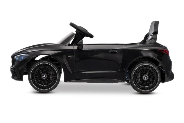 Electric Ride-on car Mercedes CLE 12V with rear-wheel drive, black, Single seater, Lithium battery, 