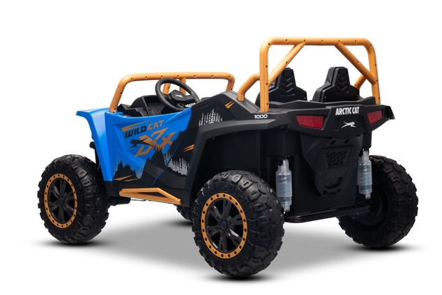 Electric Ride-on buggy Artic CAT XXL 4x4 24V, blue, two-seater, Soft EVA wheels, Powerful engines, L