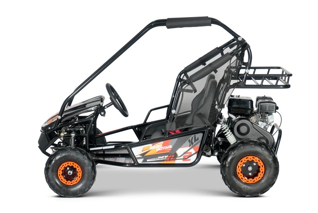Petrol Go-Kart for children Beneo Motors BUGGY RSX XL orange - 212cm3