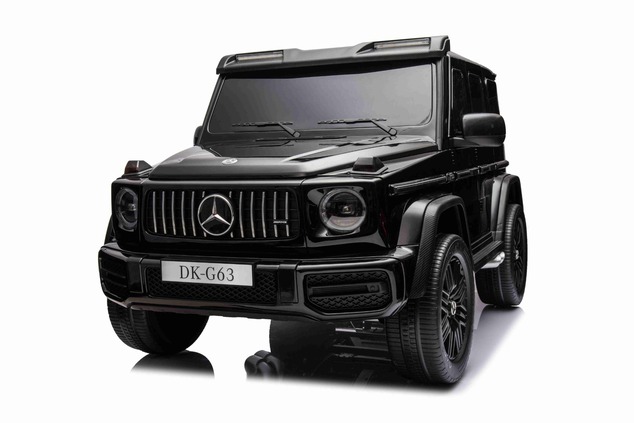 Electric Ride-on car Mercedes-Benz G63 AMG 4x4² Two-seater 24V, Black painted, MP4 Player with USB/A