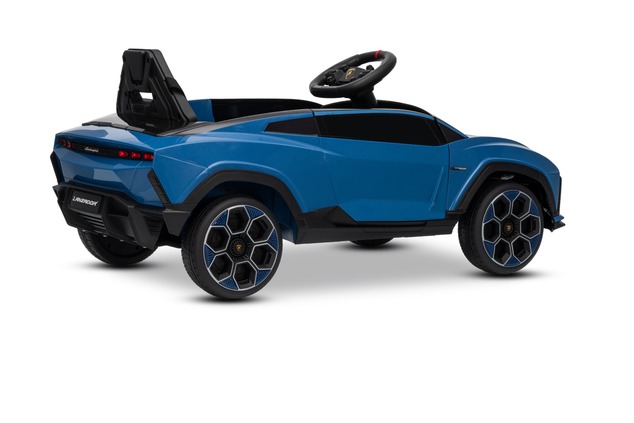 Electric Ride-on Car Lamborghini Lanzador 12V with rear-wheel drive, licensed (Single seater), blue,