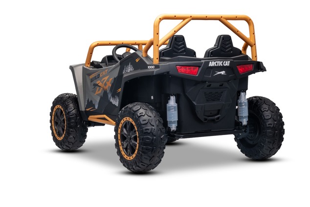 Electric Ride-on buggy Artic CAT XXL 4x4 24V, gray, two-seater, Soft EVA wheels, Powerful engines, L