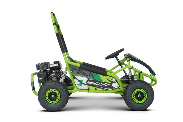 Petrol Go-Kart for children Beneo Motors BUGGY RSX green - 98cm3