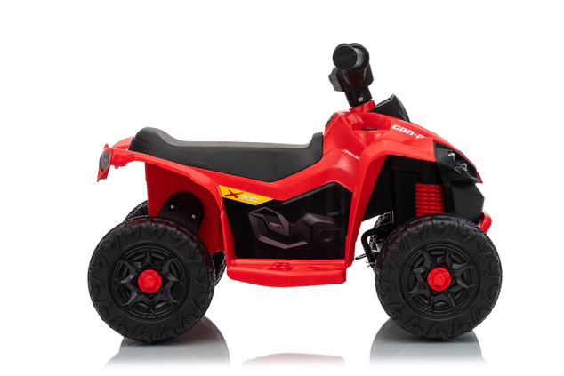 Licencovaná dětská elektrická mini čtyřkolka 25 W | Can-Am Renegade | Lithiový akumulátor 7,2 V | Červená