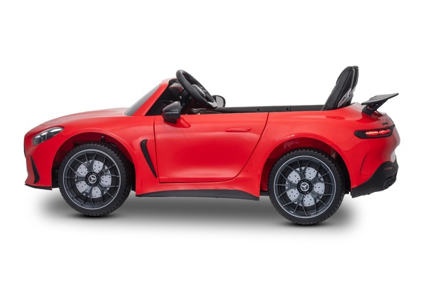 Electric Ride-on car Mercedes GT63 AMG 24V with 4x4 drive, red, Two-seater, Adjustable driver's seat