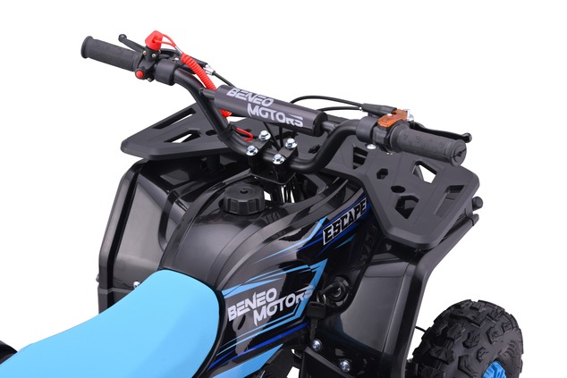 Kids Petrol Pocket Quad 49cc | Beneo Motors Escape Blue | Ages 4+ | Speed Limiter