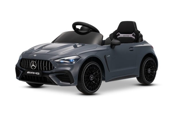 Electric Ride-on car Mercedes CLE 12V with rear-wheel drive, grey, Single seater, Lithium battery, L