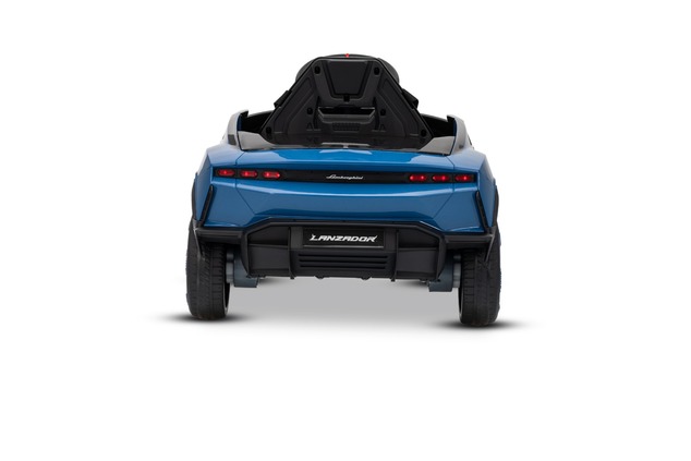 Electric Ride-on Car Lamborghini Lanzador 12V with rear-wheel drive, licensed (Single seater), blue,