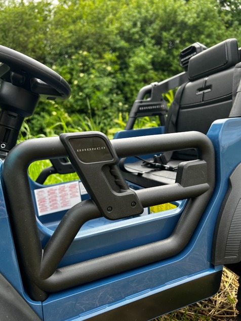 Electric Ride-On Car Ford Bronco with Rear-Wheel Drive, Licensed (Single-Seater), Blue, Lithium Batt