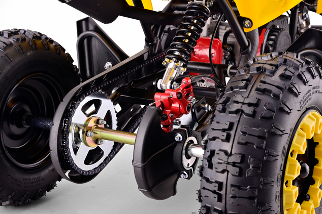 Mini quad a benzina 50cc | Beneo Motors MTX | Per bambini di 5-10 anni | Limitatore di velocità