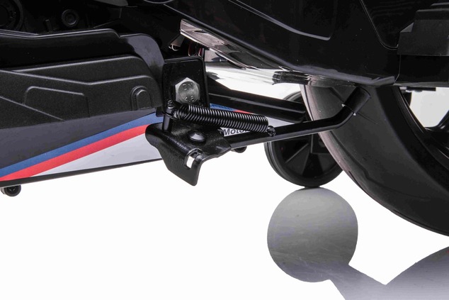 Electric Motorbike BMW HP4 RACE 12V, Licensed, blue, 12V battery, EVA soft wheels, 2 x 35W Engines, 