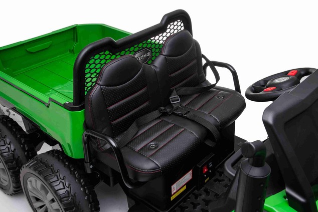 Farm electric car RIDER 6X6 24V with 4-wheel drive 4 X 100W, 24V/7Ah battery, EVA wheels, Suspension