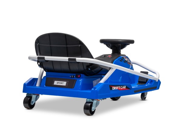 Drift kart elettrico 24V | Beneo Motors | Blu | Motore brushless 300 W | Batteria al litio | Modalit