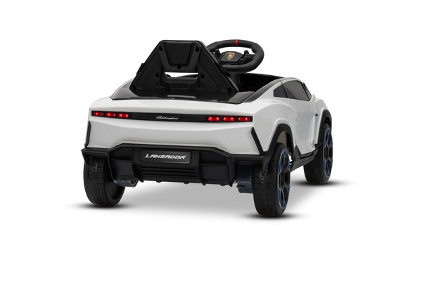 Electric Ride-on Car Lamborghini Lanzador 12V with rear-wheel drive, licensed (Single seater), white
