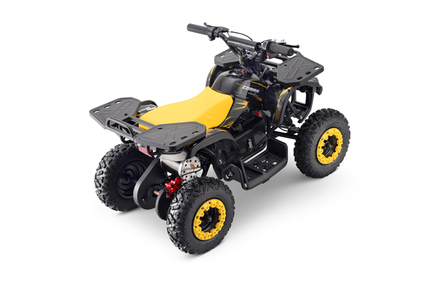 Quad électrique enfant 800 W | Beneo Motors Cobra Electric | Jaune