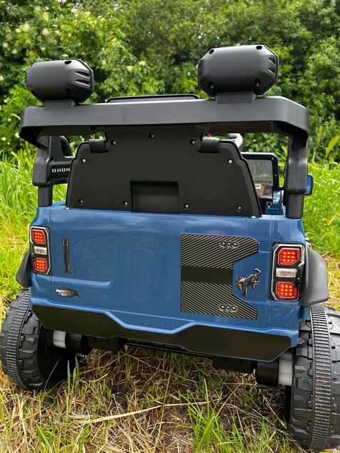 Electric Ride-On Car Ford Bronco with Rear-Wheel Drive, Licensed (Single-Seater), Blue, Lithium Batt