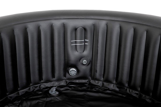 BeneoSpa NEW Portable Inflatable Bubble Spa for 6 People, Hot Tube, Jacuzzi, Black