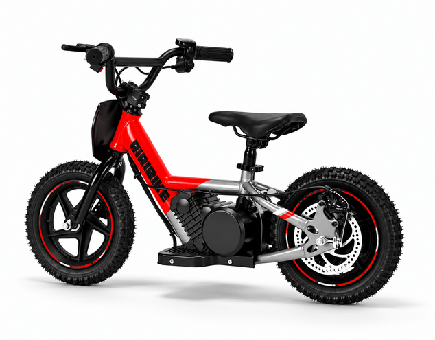 Elektrické odrážedlo 24 V | Beneo Motors RIRIBIKE RTX3 S | 100 W | 12" kola | Červené